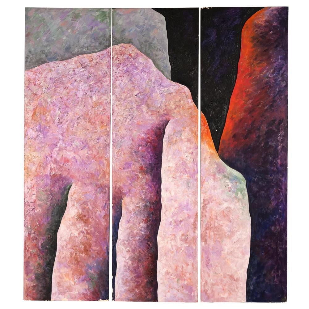 rex lau american b 1947 triptych · Butterscotch Auction Gallery LLC · 2022-07-17 Rex Lau comparable auction result: rex lau american b 1947 triptych