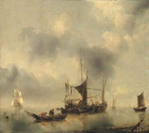 Jan van de Cappelle comparable auction result: jan van de cappelle amsterdam 1626 1679