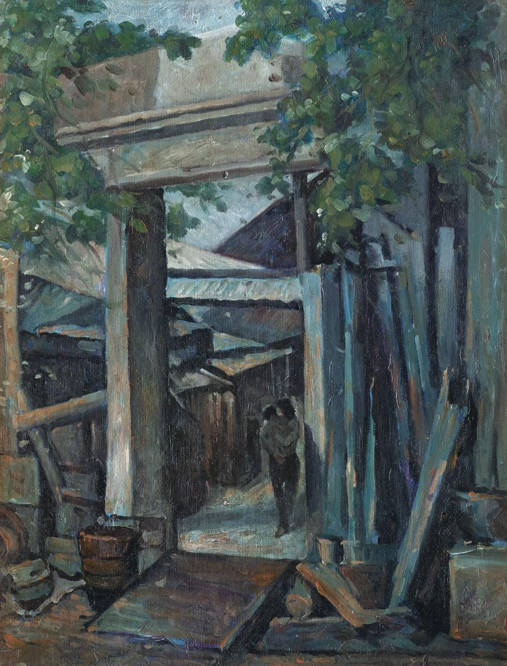 Kuo Juping comparable auction result: kuo juping b china 1908 1966 my neighbour