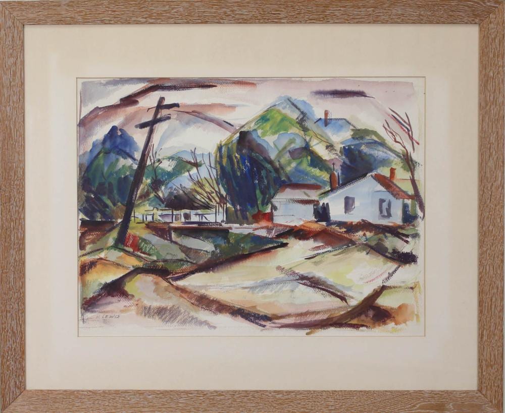 henry lewis watercolor on paper · O'Gallerie · 2022-07-11 Henry Lewis comparable auction result: henry lewis watercolor on paper
