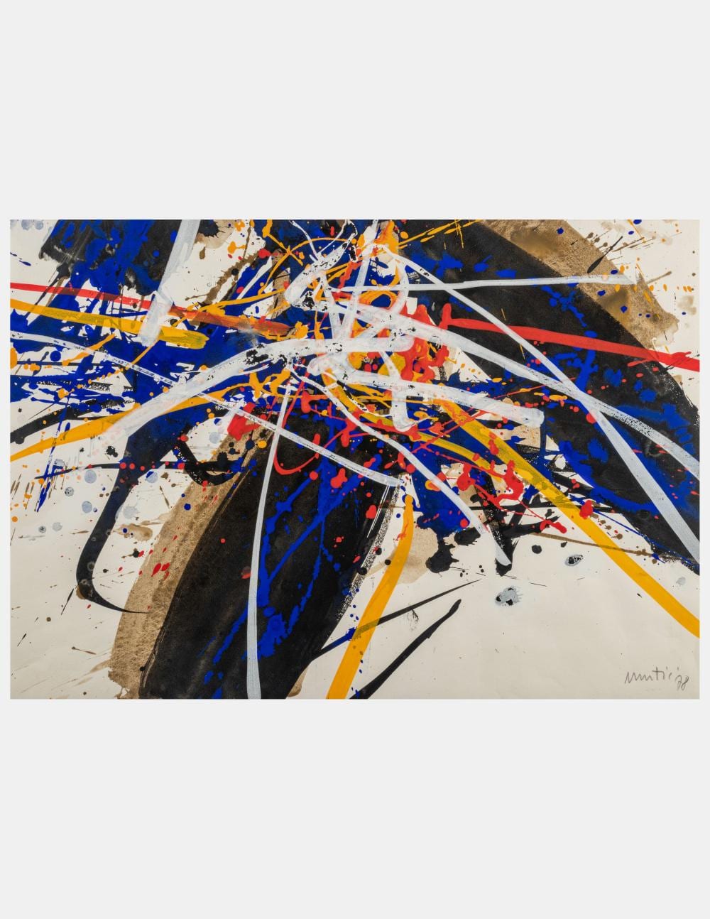 Edo Murtic comparable auction result: edo murtic yugoslavian 1921 2004 untitled 1978