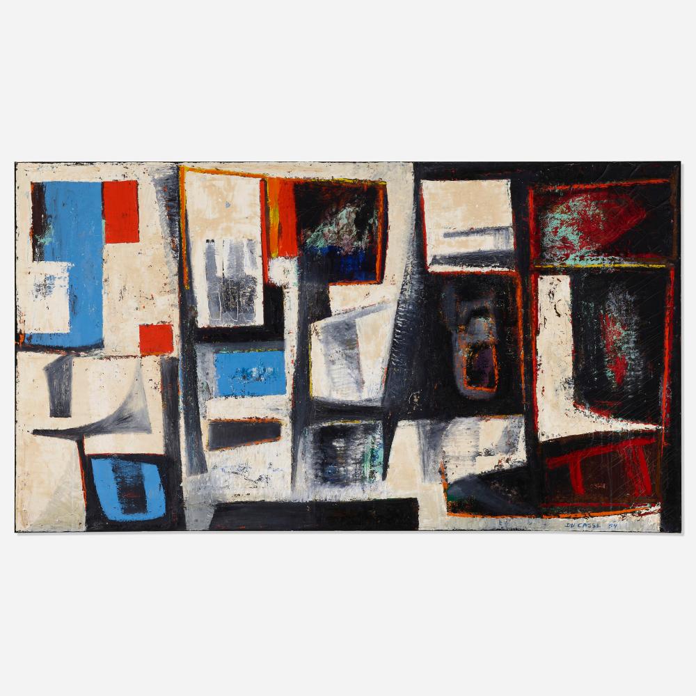 Ralph Du Casse comparable auction result: ralph du casse city scape