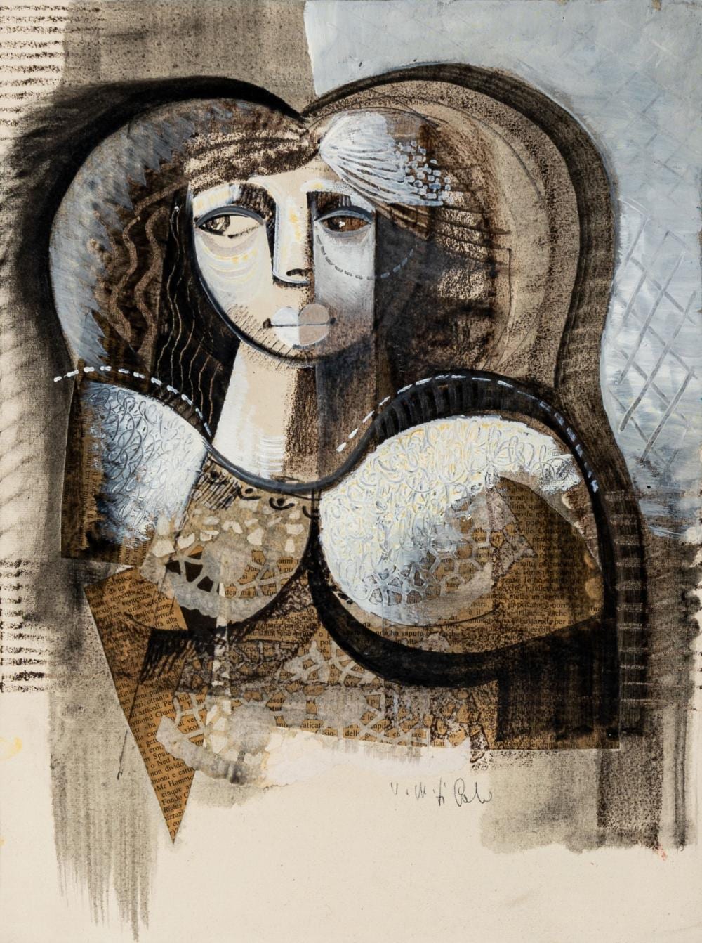 Vittorio Maria DiCarlo comparable auction result: vittorio maria di carlo figura