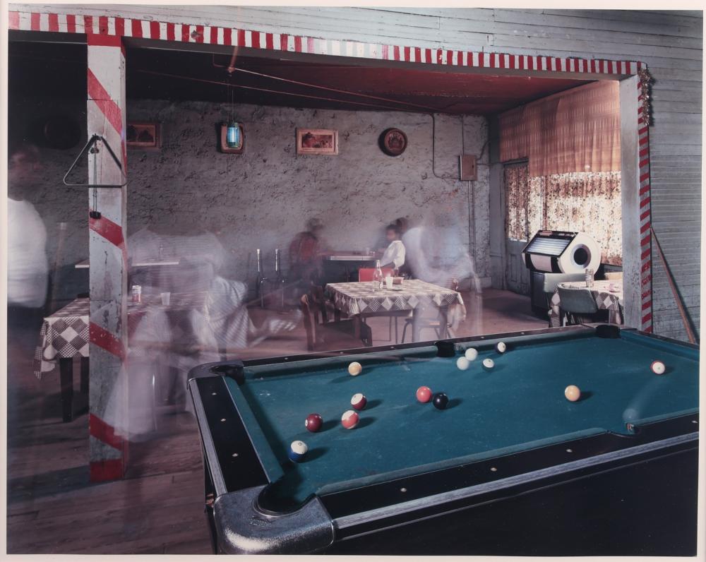 Birney Imes comparable auction result: birney imes photograph pool hall