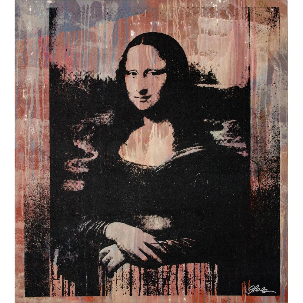 Gail Rodgers comparable auction result: gail rodgers american signed acrylic and silkscreen