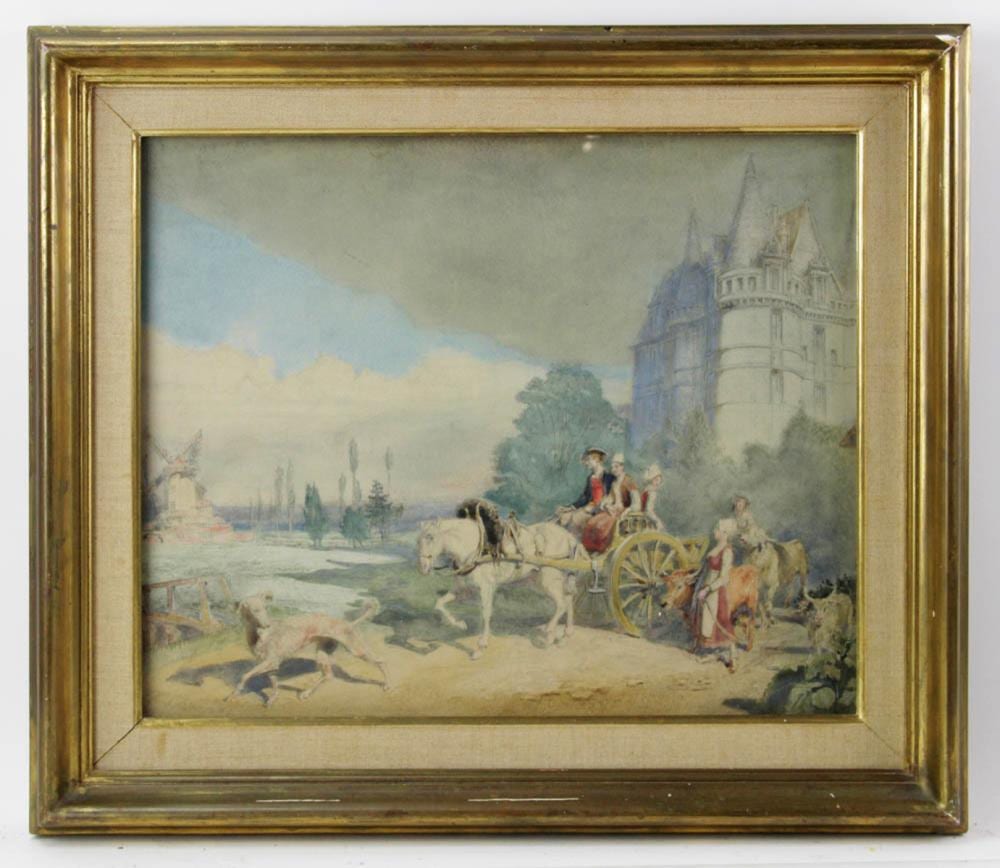 alfred charles conrade carriage with figures · Kaminski Auctions · 2022-07-17 Alfred Charles Conrade comparable auction result: alfred charles conrade carriage with figures