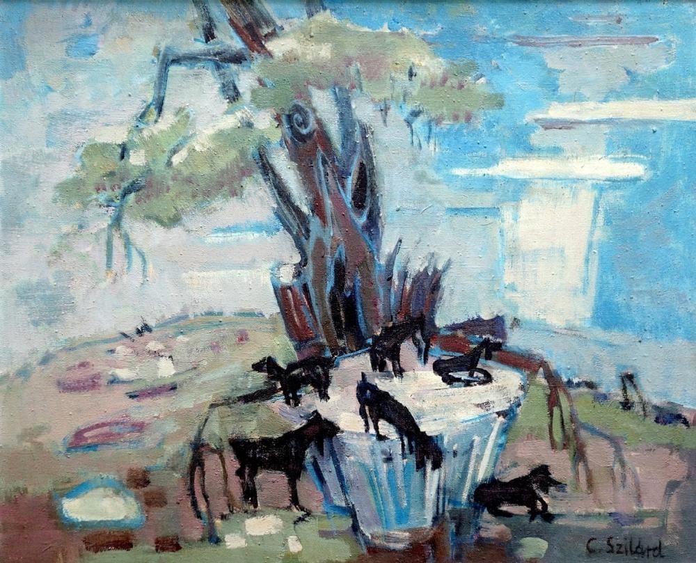 Claire Ritson comparable auction result: claire klara szilard hungarian israeli 1921 2017