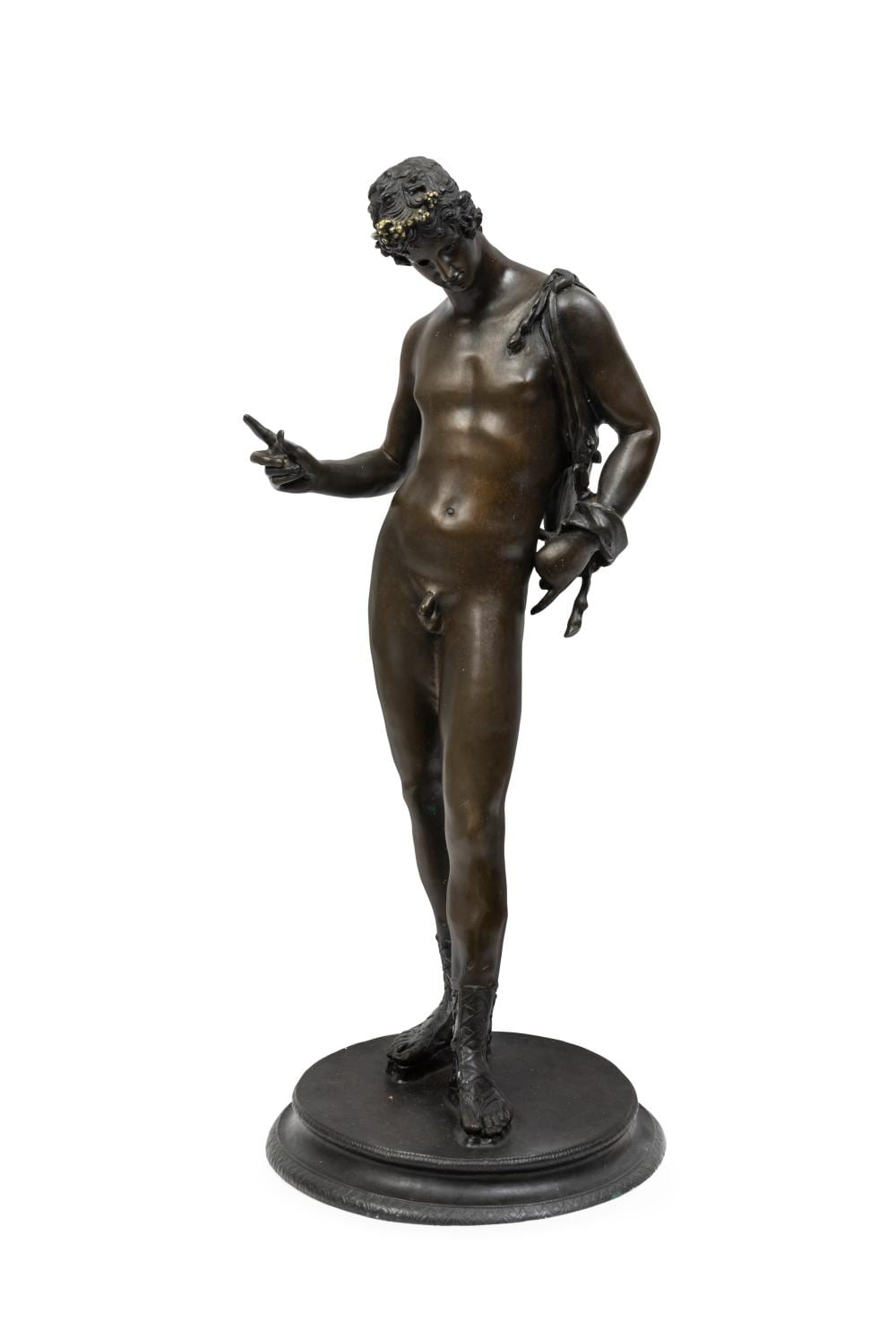 Sabatino DeAngelis comparable auction result: sabatino de angelis 1838 c1900 narcissus