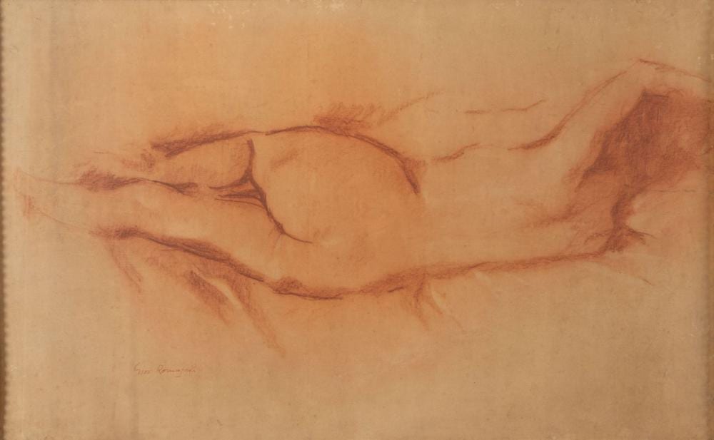 giovanni romagnoli faenza 1983 bologna 1976 zoraide distesa sanguigna su carta cm 65x104 opera firmata in basso a sinistra giov romagnoli · Art International Auction House · 2022-07-15 Giovanni Romagnoli comparable auction result: giovanni romagnoli faenza 1983 bologna 1976 zoraide distesa sanguigna su carta cm 65x104 opera firmata in basso a sinistra giov romagnoli