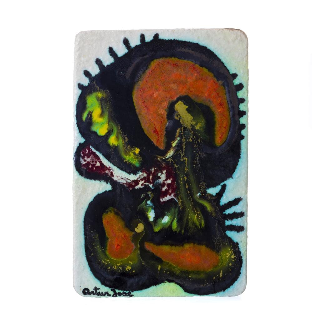 Artur Jose comparable auction result: artur jose 1930 2010 ceramic plaque