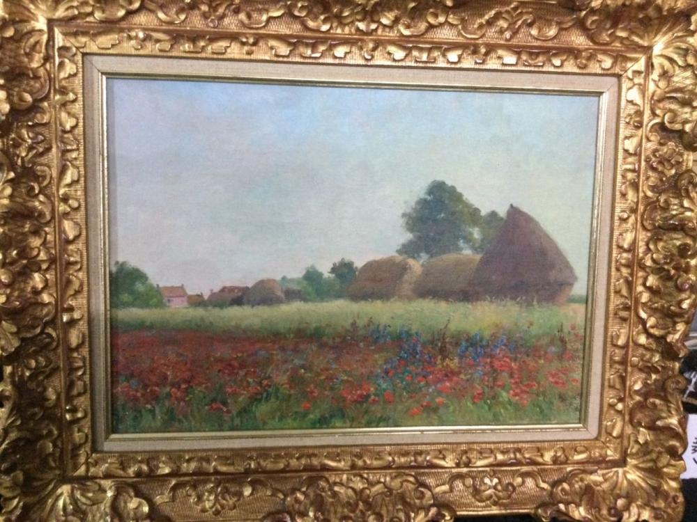 Maurice Dainville comparable auction result: maurice dainville oil painting