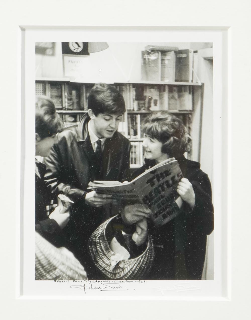 Michael Ward comparable auction result: michael ward british b 1929 d 2011 the beatles liverpool 1963