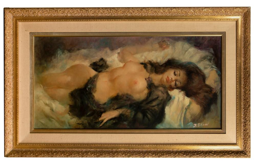 julian ritter american 1909 2000 oil on board · Leonard Auction · 2022-07-24 Julian Ritter comparable auction result: julian ritter american 1909 2000 oil on board
