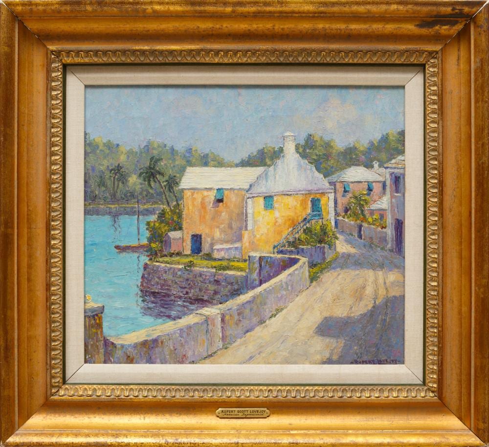 rupert scott lovejoy american maine 1885 1975 · Neal Auction Company · 2022-08-11 Rupert Scott Lovejoy comparable auction result: rupert scott lovejoy american maine 1885 1975