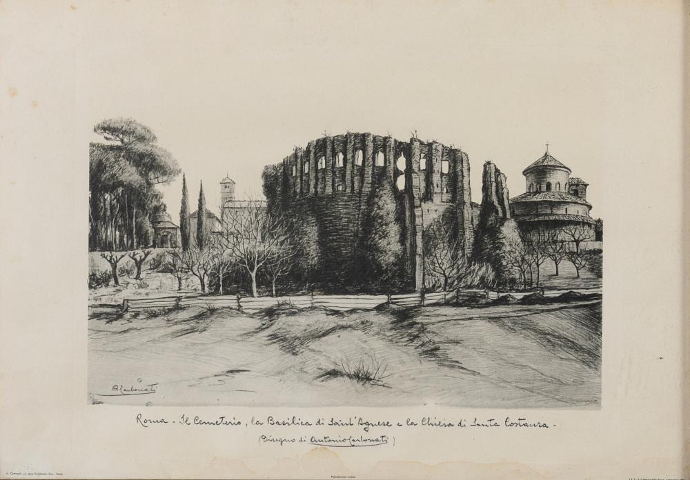 Antonio Carbonati comparable auction result: four engravings by antonio carbonati