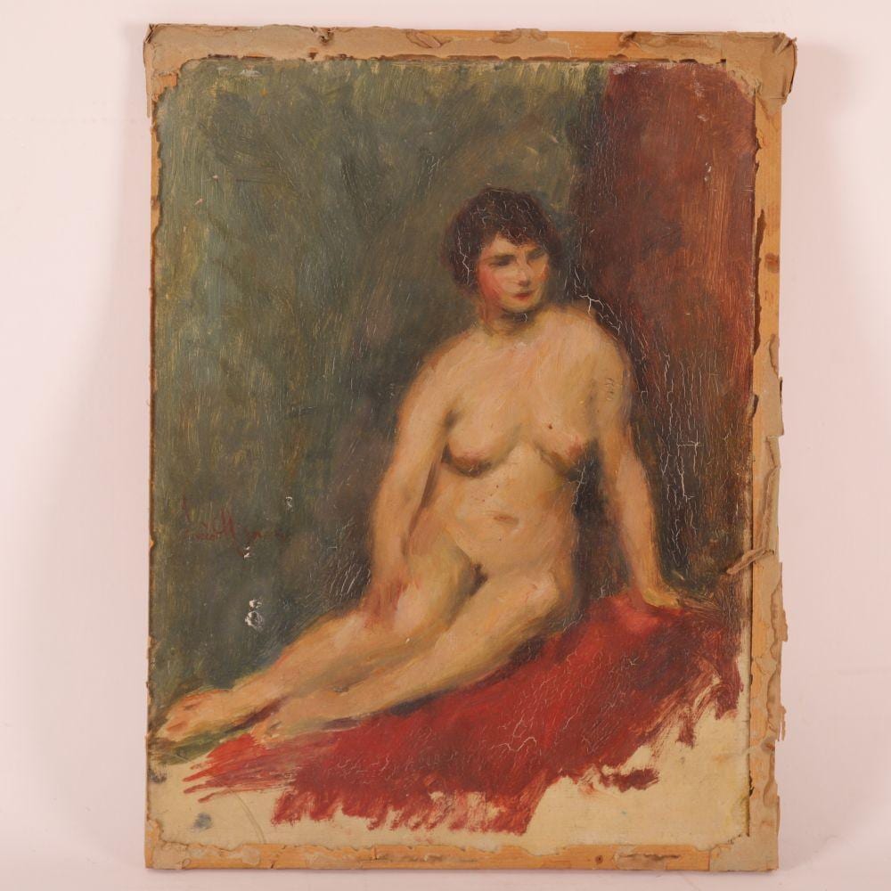 Lucien Mignon comparable auction result: tableaux