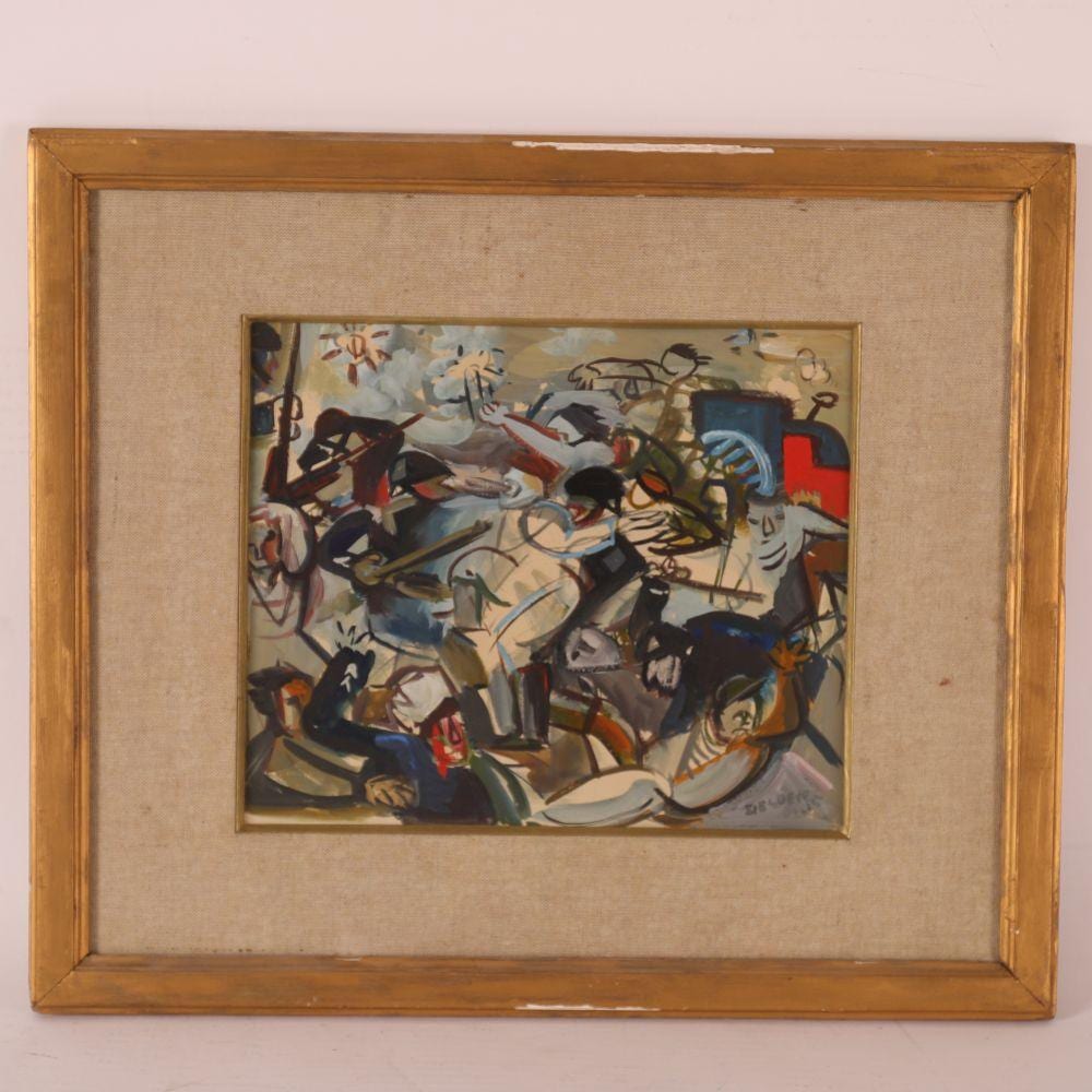 Jean Deldevez comparable auction result: tableaux