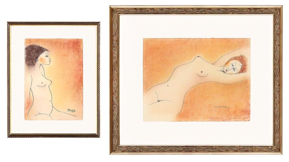 ota janecek czech 1919 1996 untitled nude i · New Orleans Auction Galleries · 2022-07-30 Ota Janecek comparable auction result: ota janecek czech 1919 1996 untitled nude i