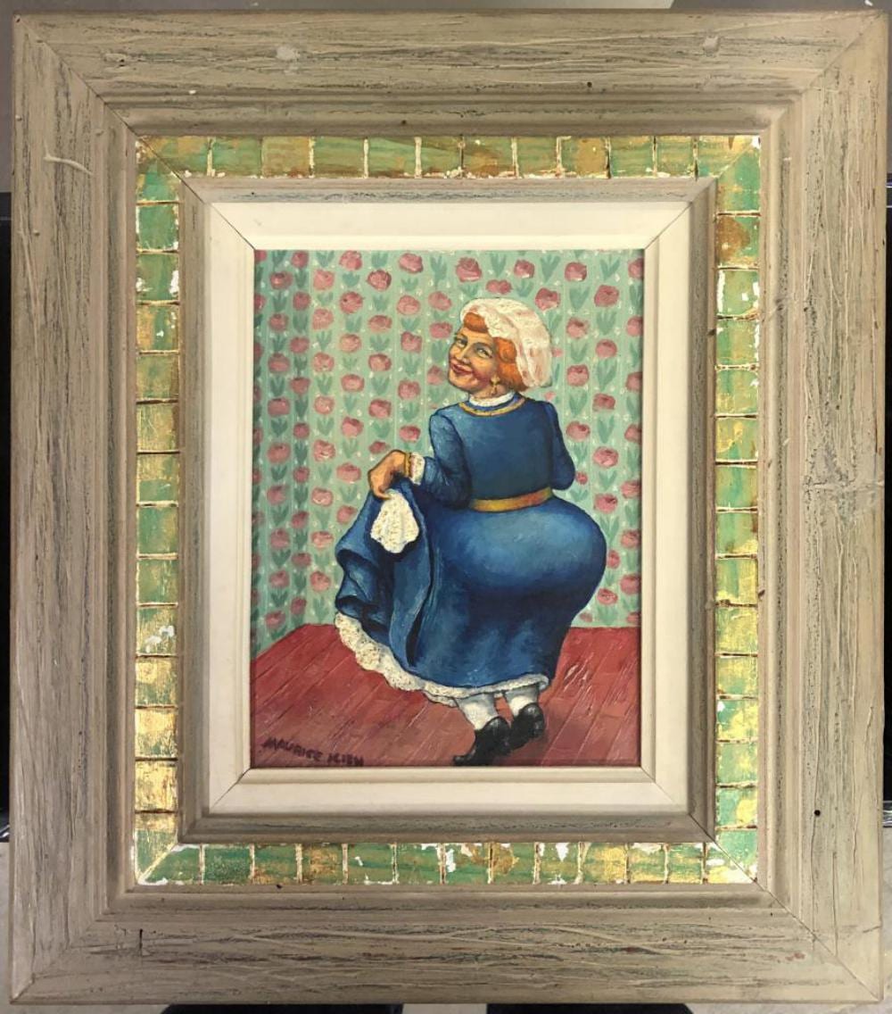 Maurice Kish comparable auction result: maurice kish 1895 1987 oil on board