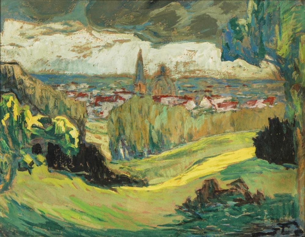 paul cauchie 1875 1952 landscape · Abell Auction · 2022-07-21 Paul Cauchie comparable auction result: paul cauchie 1875 1952 landscape