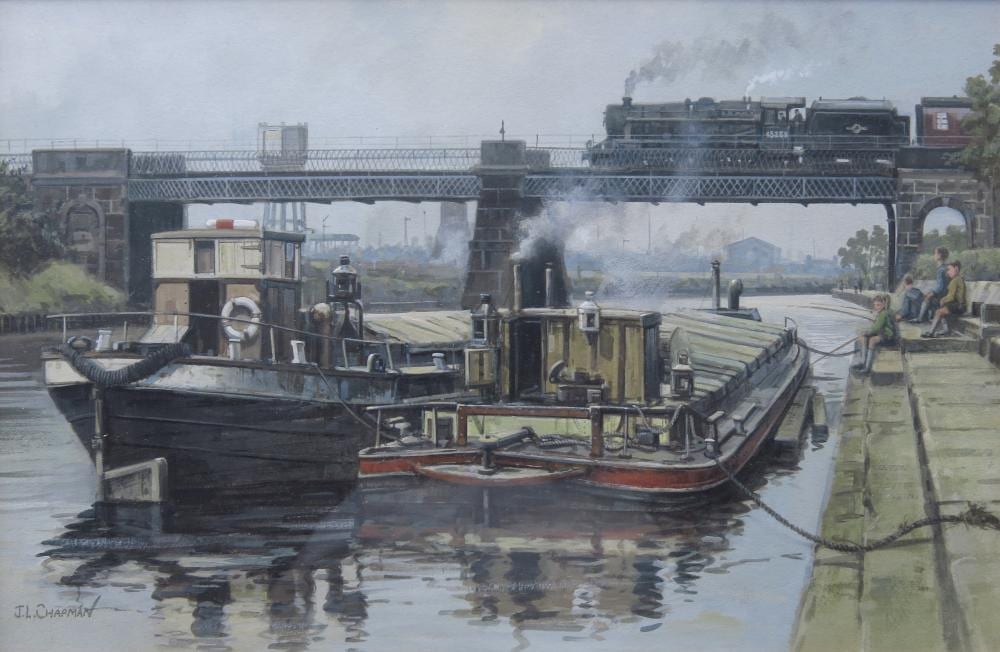 john lewis chapman british 1946 rive · Kinghams Auctioneers · 2022-07-29 John Lewis Chapman comparable auction result: john lewis chapman british 1946 rive
