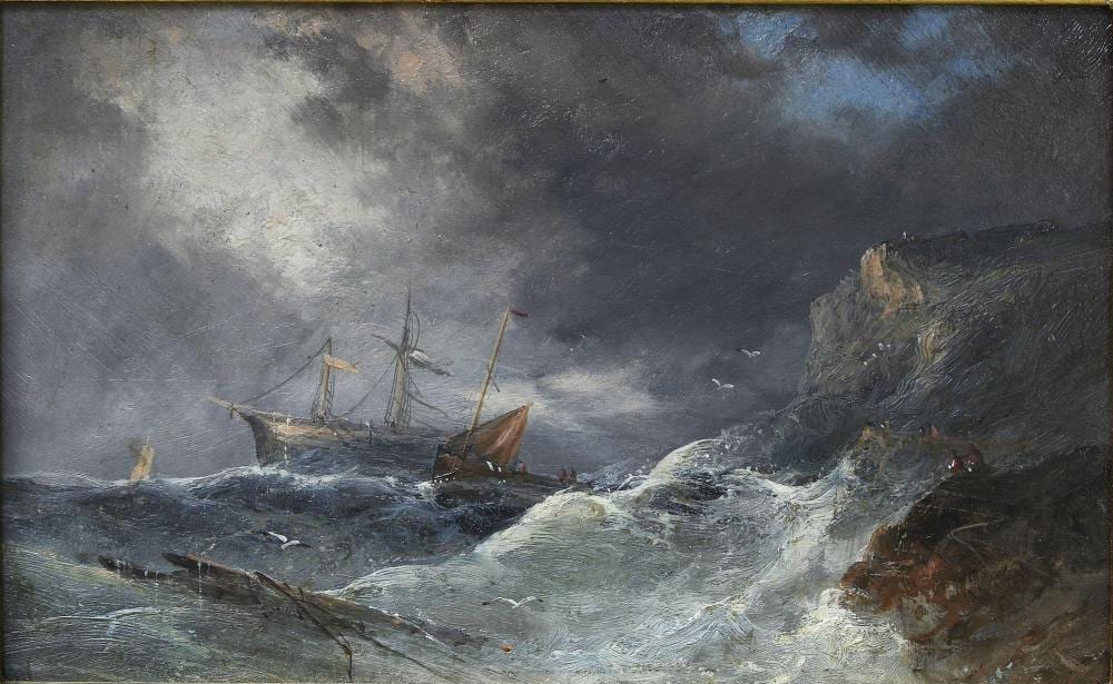 William Henry Williamson comparable auction result: william henry williamson british 1820 1883 oil on board