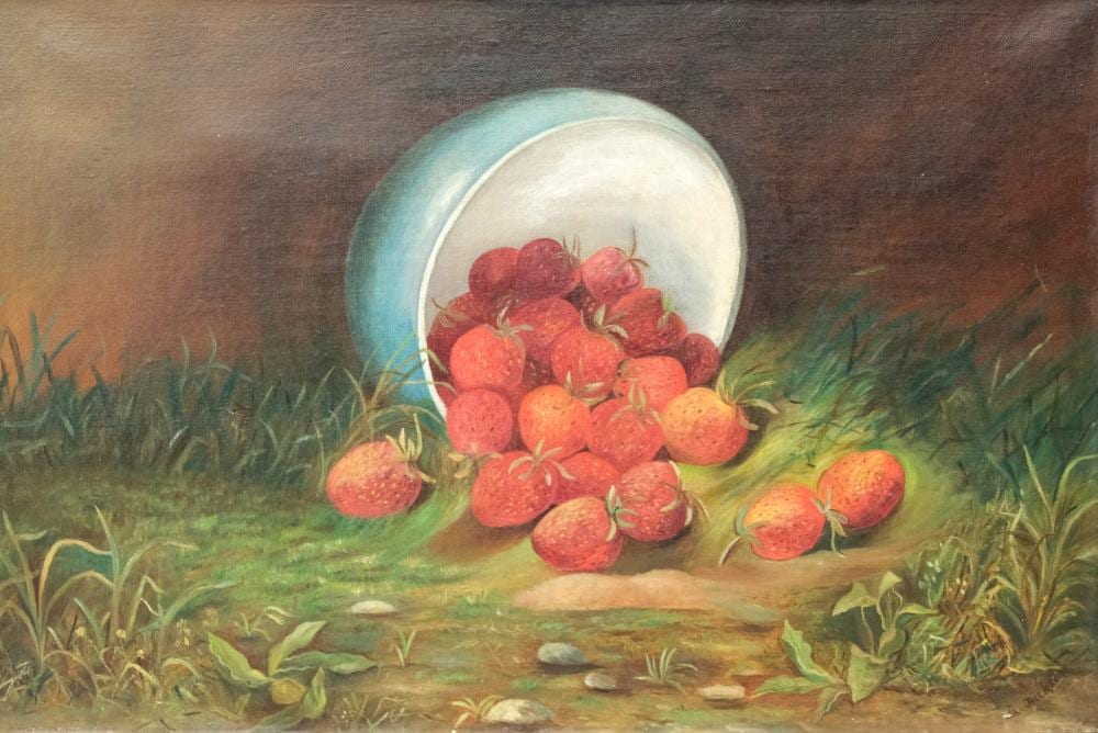 M. Jackson comparable auction result: m jackson bowl of strawberries