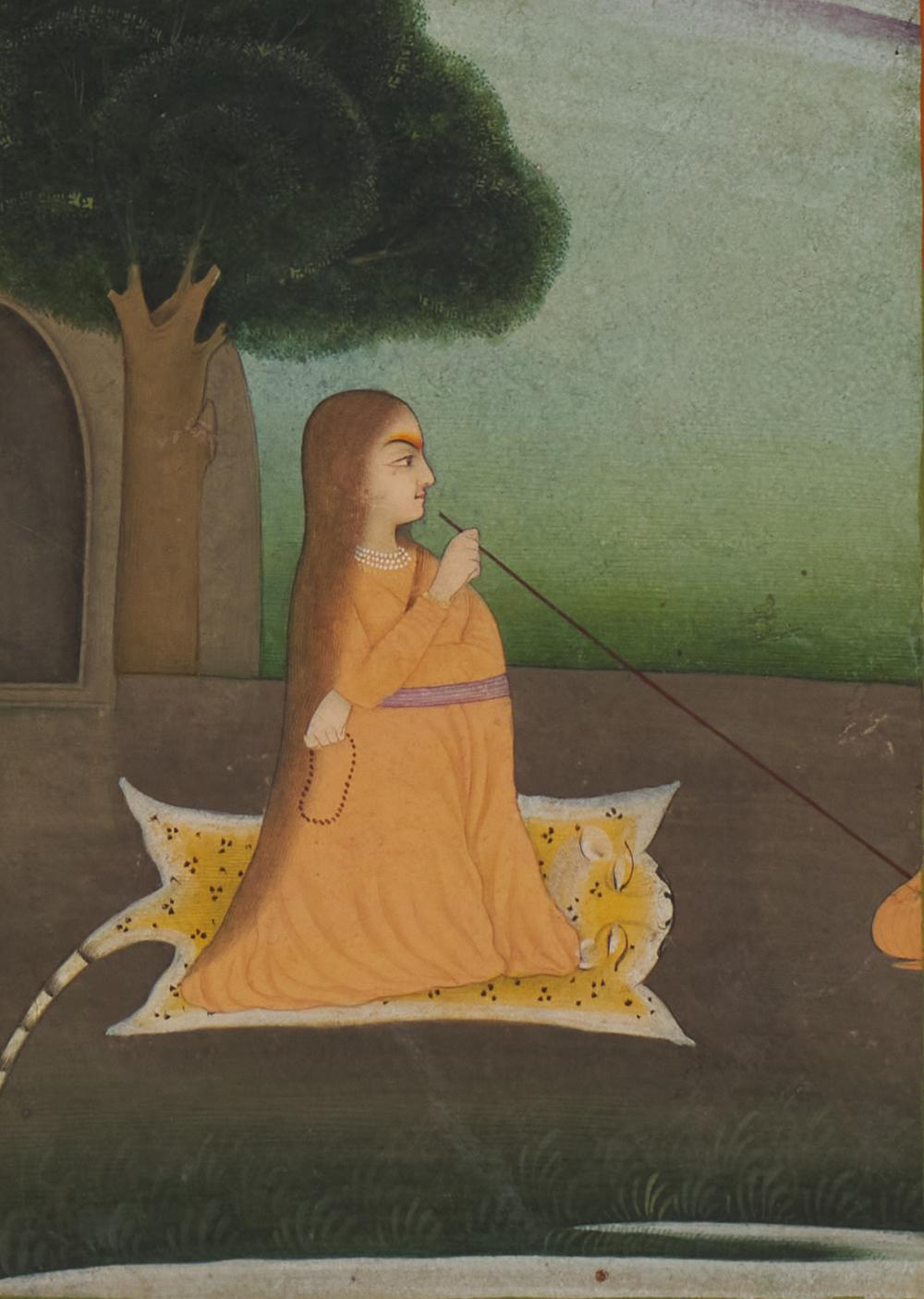 Indian Minature Painting (Circa 19th Century) sold by Vallot Auctioneers, lot 85 — auction record photograph