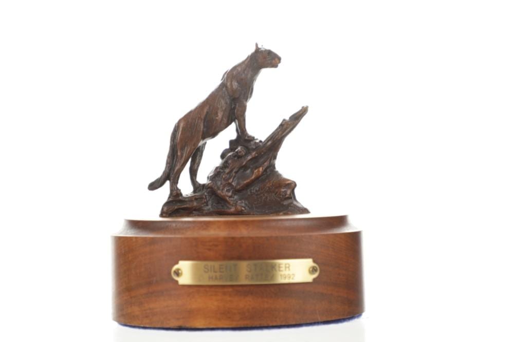 Harvey Rattey comparable auction result: harvey rattey 1938 2015 silent stocker bronze