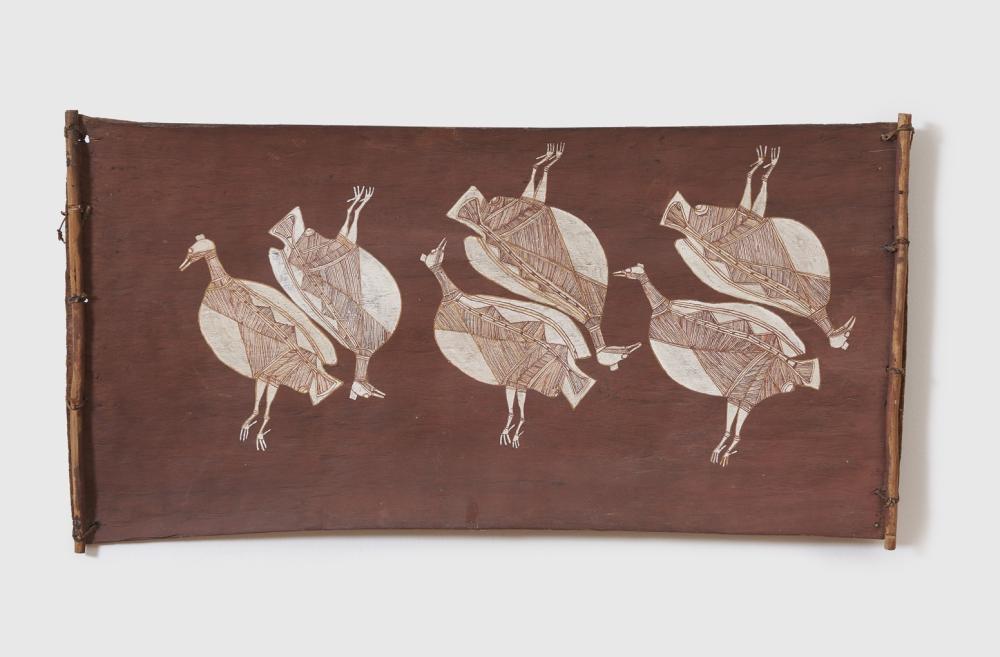 Lofty Bardayal Nadjamerrek comparable auction result: lofty bardayal nadjamerrek 1926 2009 scrub hens 1982