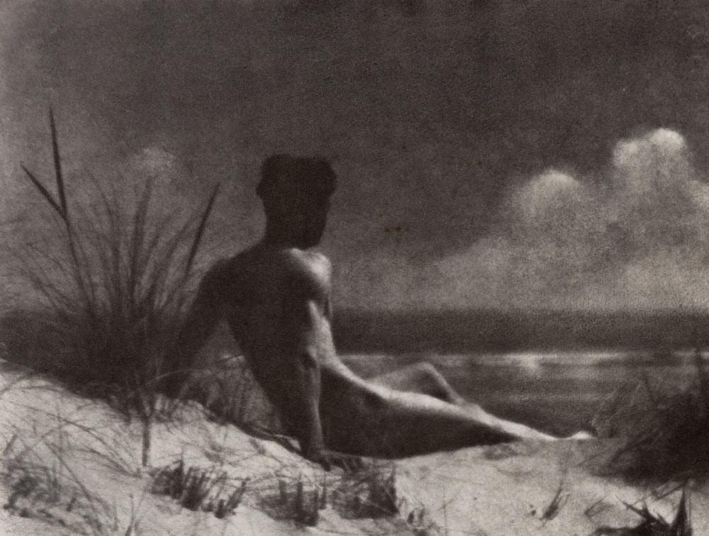 Francis Orville Libby comparable auction result: francis orville libby 1883 1961 male figure on the beach maine