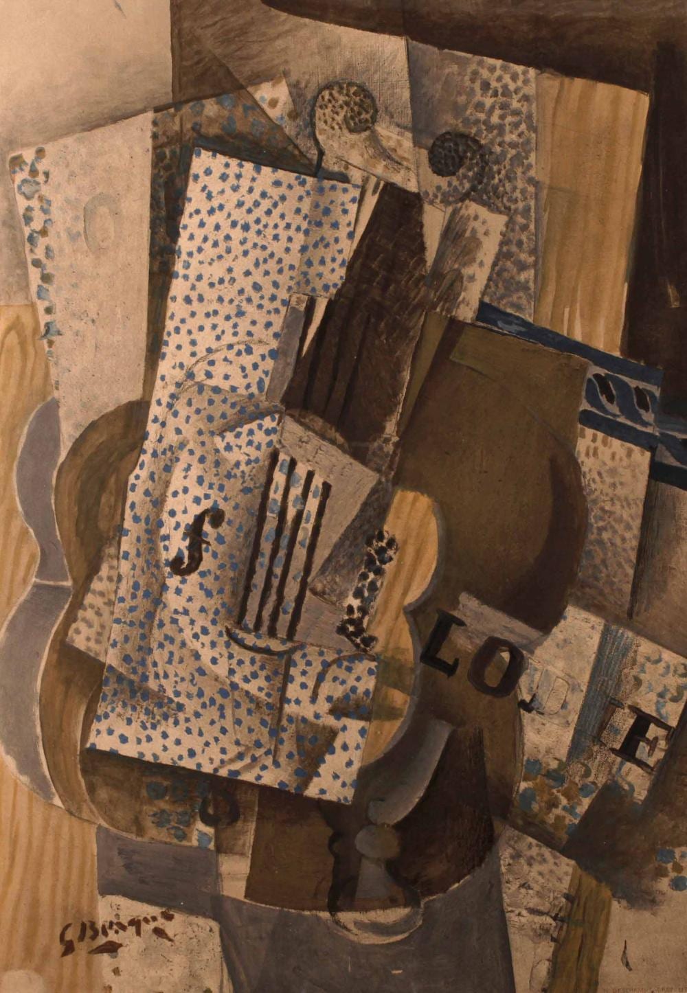 Henri Descamps comparable auction result: henri descamps stillleben mit instrumenten