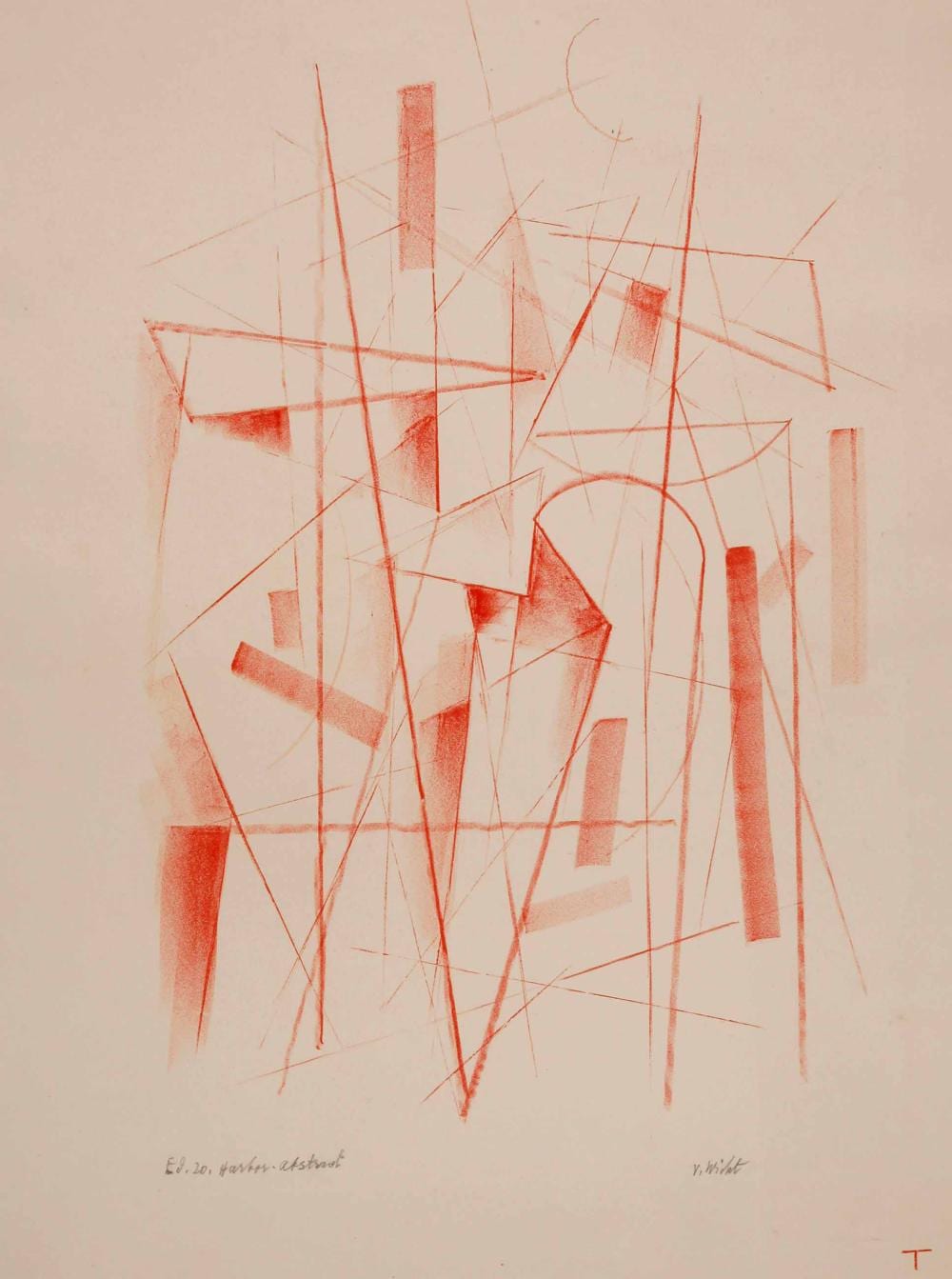 John G. F. von Wicht comparable auction result: john g f von wicht harbor abstract