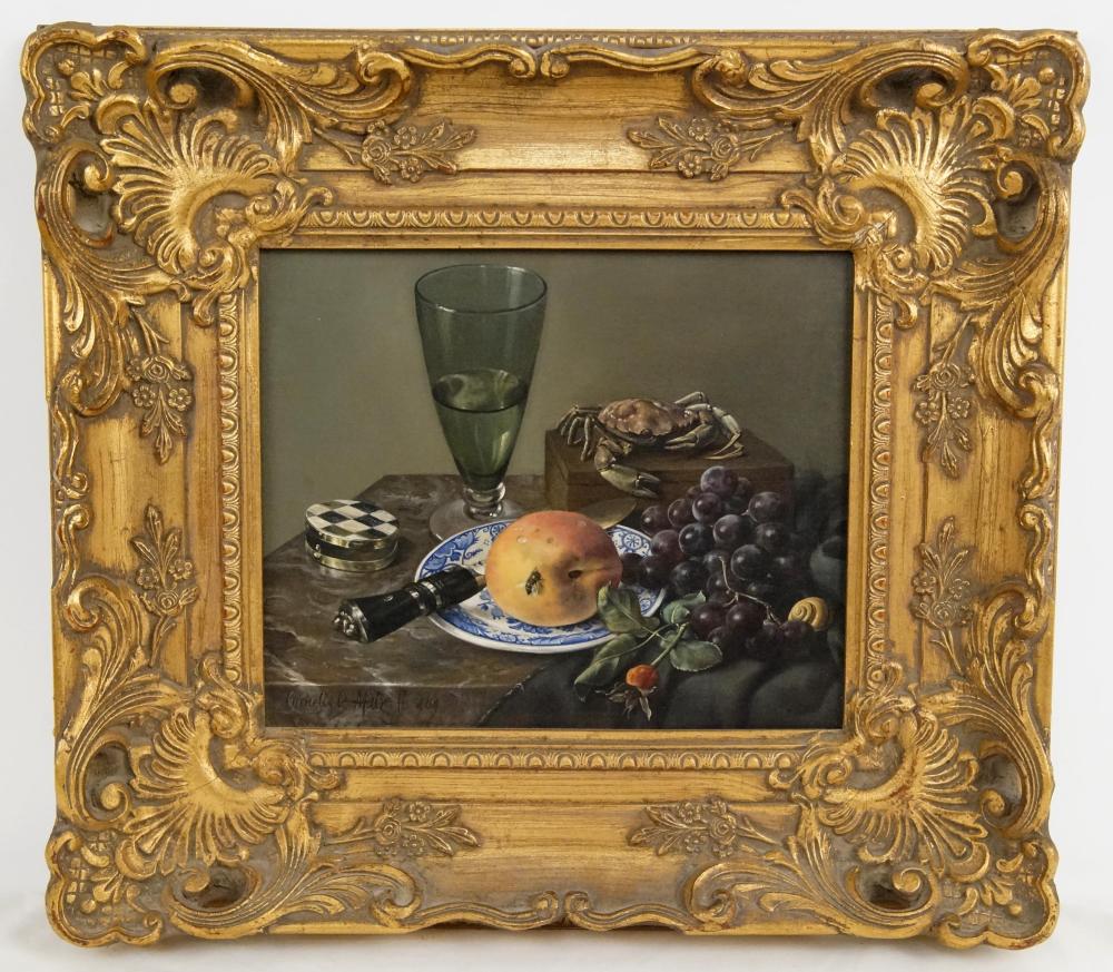Cornelis Le Mair comparable auction result: cornelis le mair oil on canvas