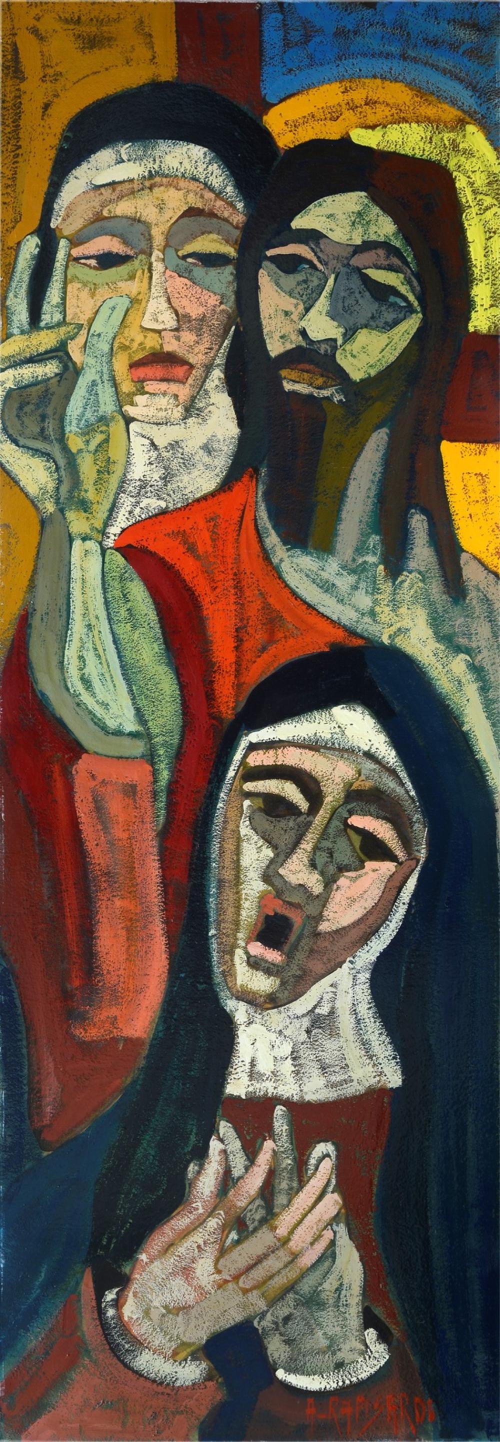 Alfio Rapisardi comparable auction result: alfio rapisardi firenze 1929 cristo e pie donne