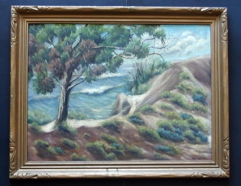 Charles Albert Rogers comparable auction result: charles albert rogers attributed painting