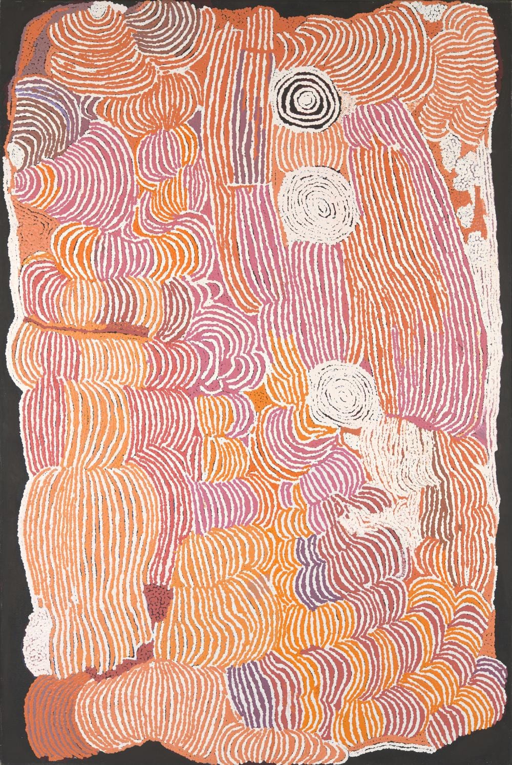 Ngipi Ward comparable auction result: ngipi ward c 1949 2014 ngaanyatjarra language group kurratjiti synthetic polymer paint on linen