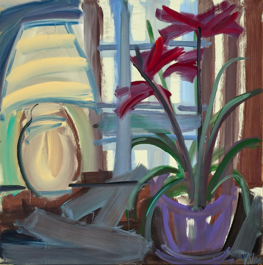 vicki varvaressos still life hippeastrums 1986 · Deutscher and Hackett · 2022-08-09 Vicki Varvaressos comparable auction result: vicki varvaressos still life hippeastrums 1986