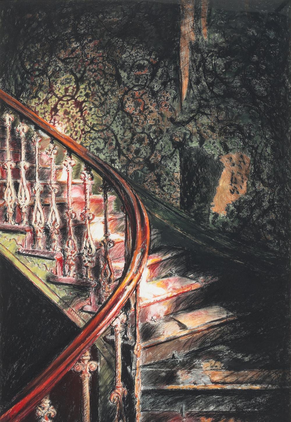 mike green the staircase 1985 · Deutscher and Hackett · 2022-08-09 Mike Green comparable auction result: mike green the staircase 1985