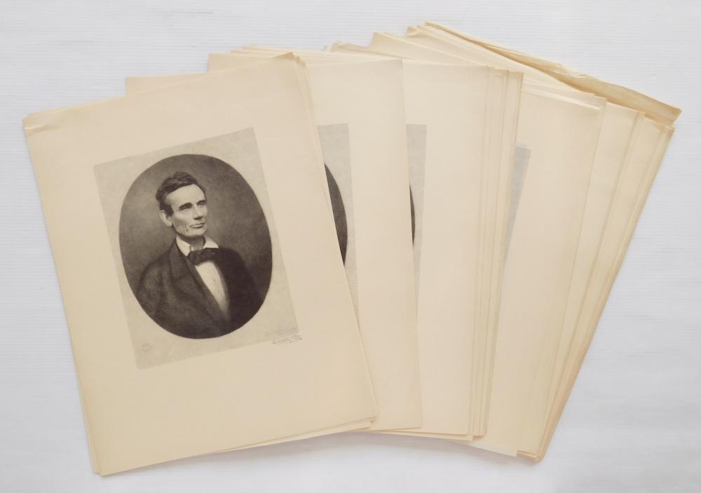 Timothy Cole comparable auction result: 75 timothy cole wood engravings
