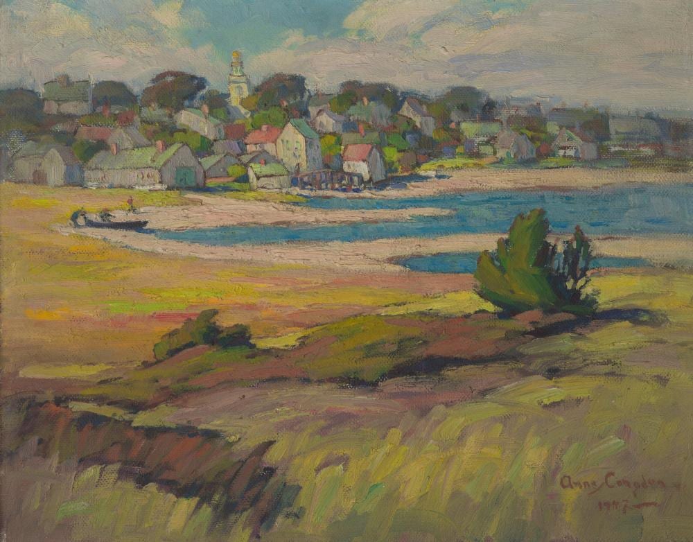 Anne Ramsdell Congdon comparable auction result: anne ramsdell congdon 1873 1958 nantucket massachusetts 19 x 24 in 48 3 x 61 cm painted in 1947