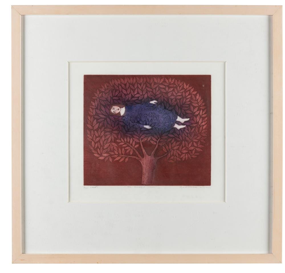 Madeleine Winch comparable auction result: madeleine winch born 1950 the restful tree