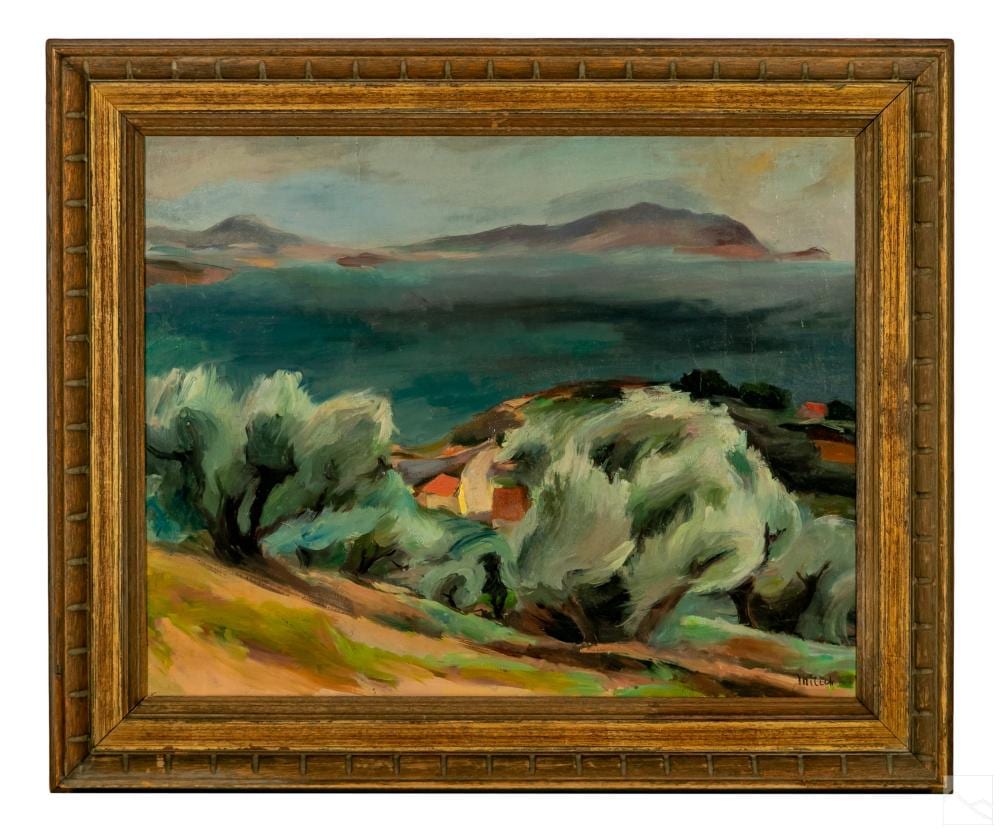 adolphe milich 1884 1964 french landscape painting · Hill Auction Gallery · 2022-08-31 Adolphe Milich comparable auction result: adolphe milich 1884 1964 french landscape painting