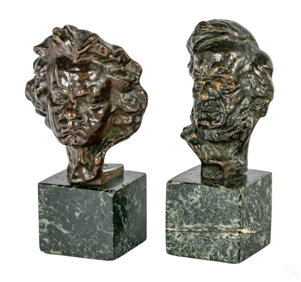 Jules Jouant comparable auction result: jules jouant 1863 1921 bronze composer sculptures