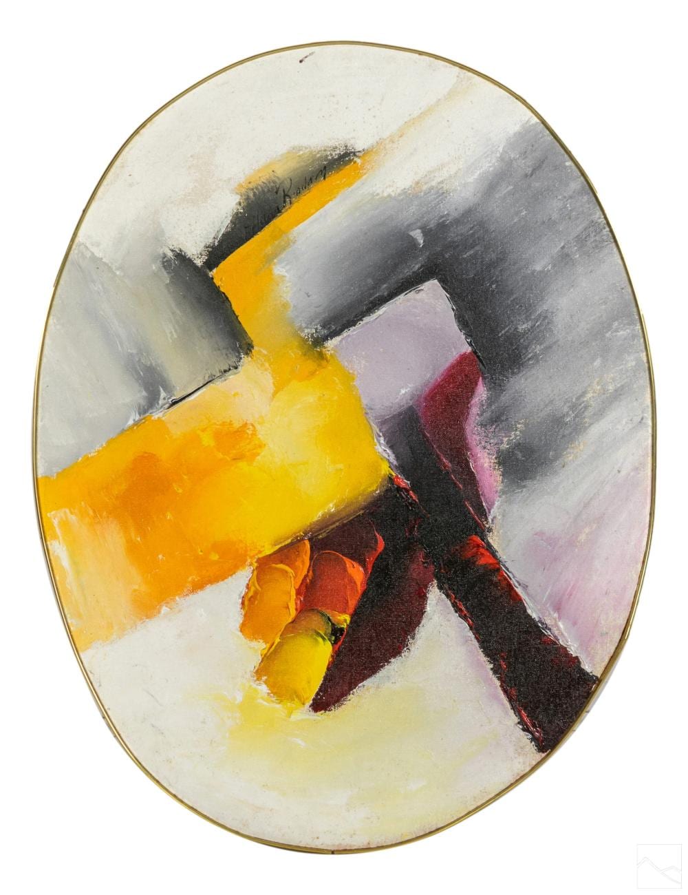 Hilda Rindom comparable auction result: hilda gleizer rindom 1930 2004 abstract painting