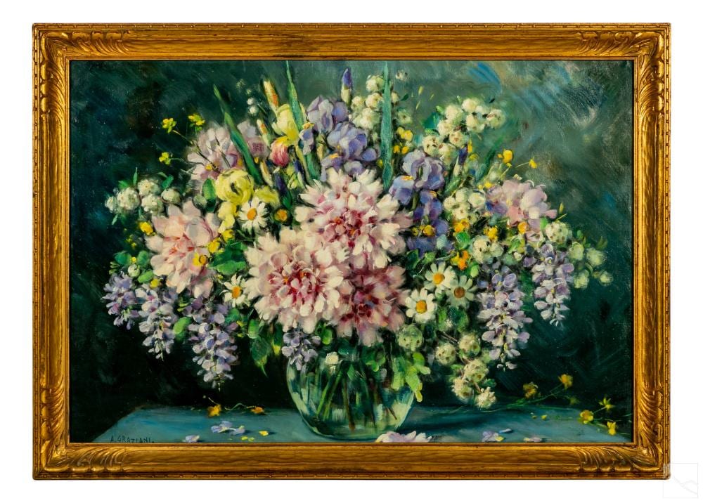Alfio Paolo Graziani comparable auction result: alfio paolo graziani 1900 1981 still life painting