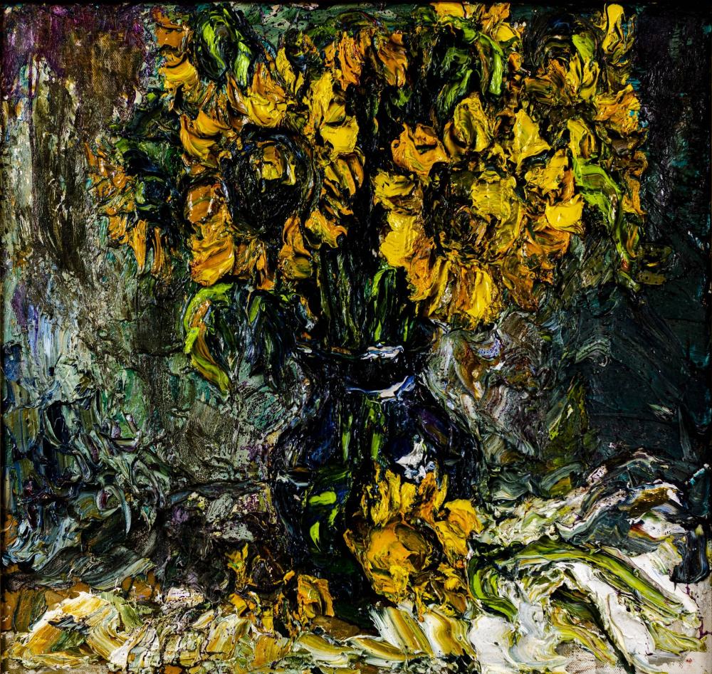 AWIKI | Yellow Flowers in Vase comparable sale