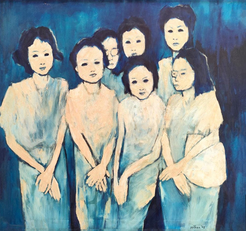 JEIHAN SUKMANTORO | 7 Pelukis Wanita ( 7 Women Painter ) comparable sale
