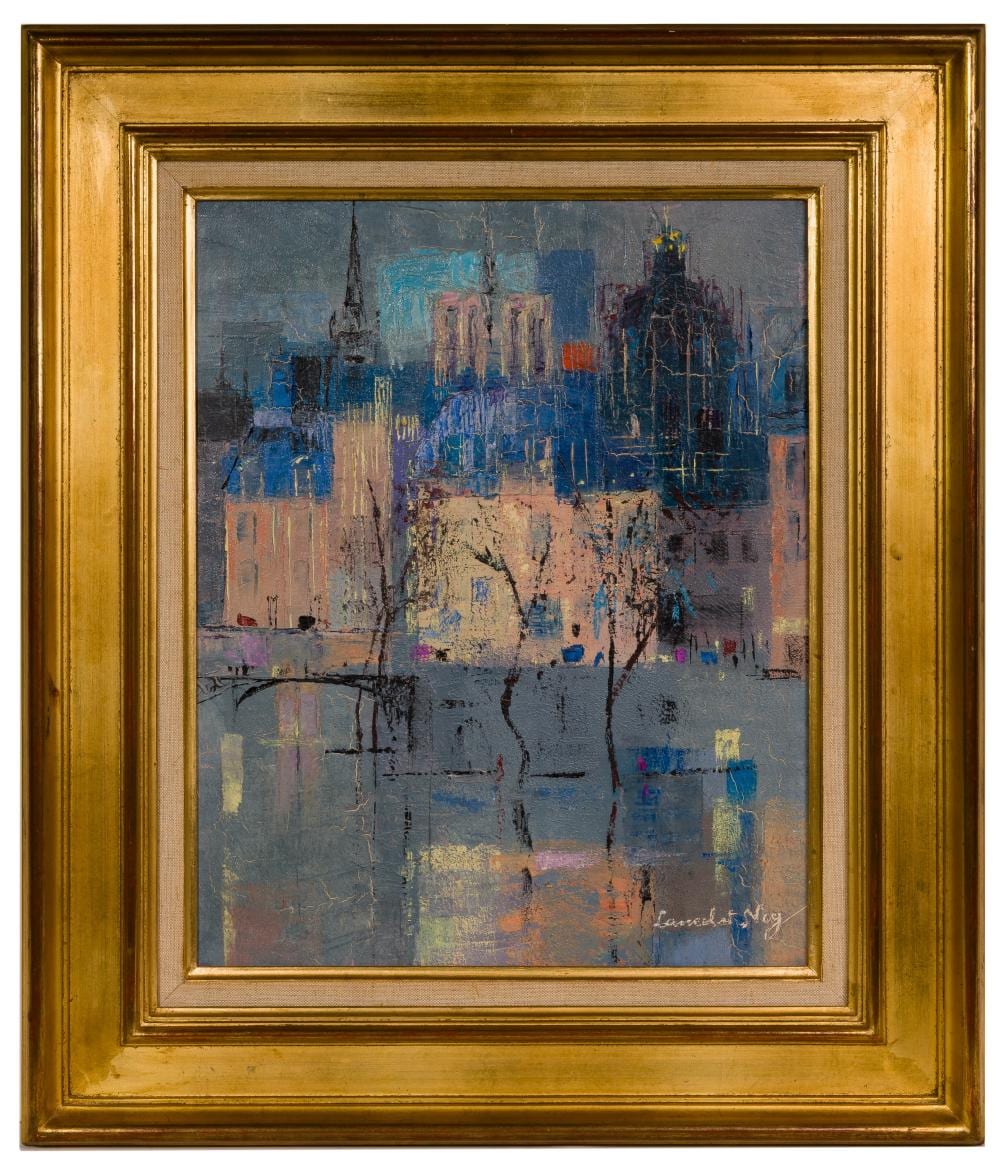 lancelot ney french hungarian 1900 1965 oil on canvas · Leonard Auction · 2022-08-21 Lancelot Ney comparable auction result: lancelot ney french hungarian 1900 1965 oil on canvas