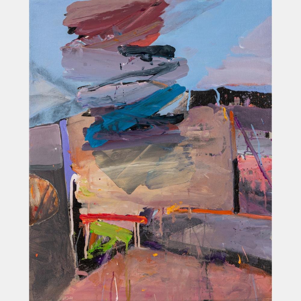 Roland Ginzel comparable auction result: roland ginzel american 1921 2021 untitled 1985